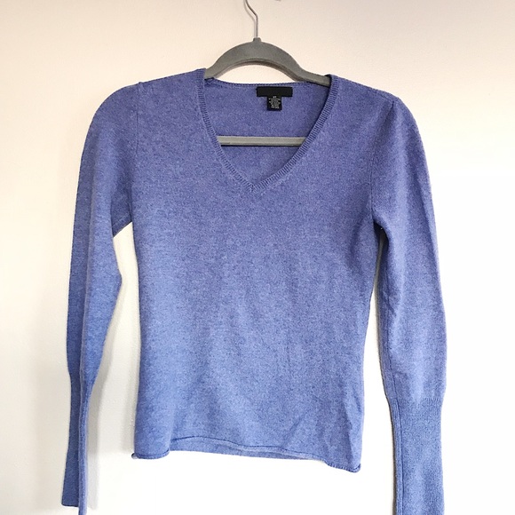 Kaisimei Cashmere V Neck Top - Picture 2 of 3